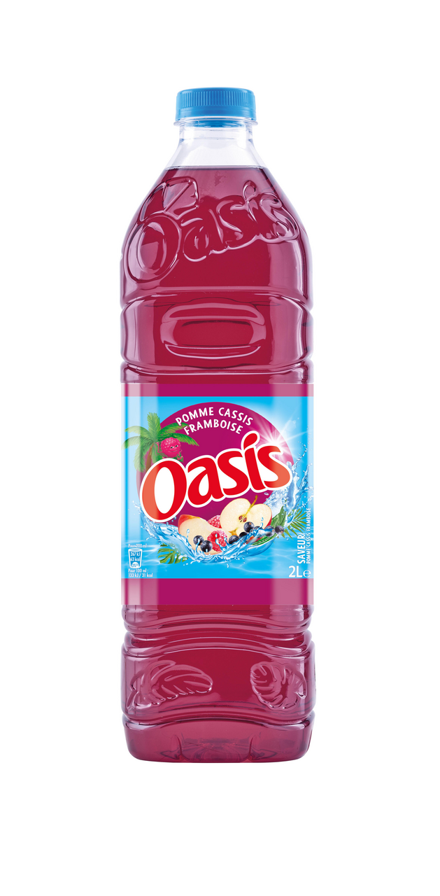 Oasis Pomme Cassis Framboise 2 L PET