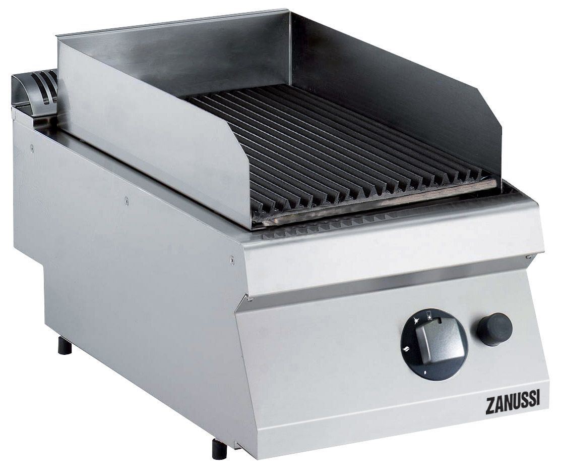 Grillade gaz pierre de lave 1/2 module top 400 mm Zanussi - 372044