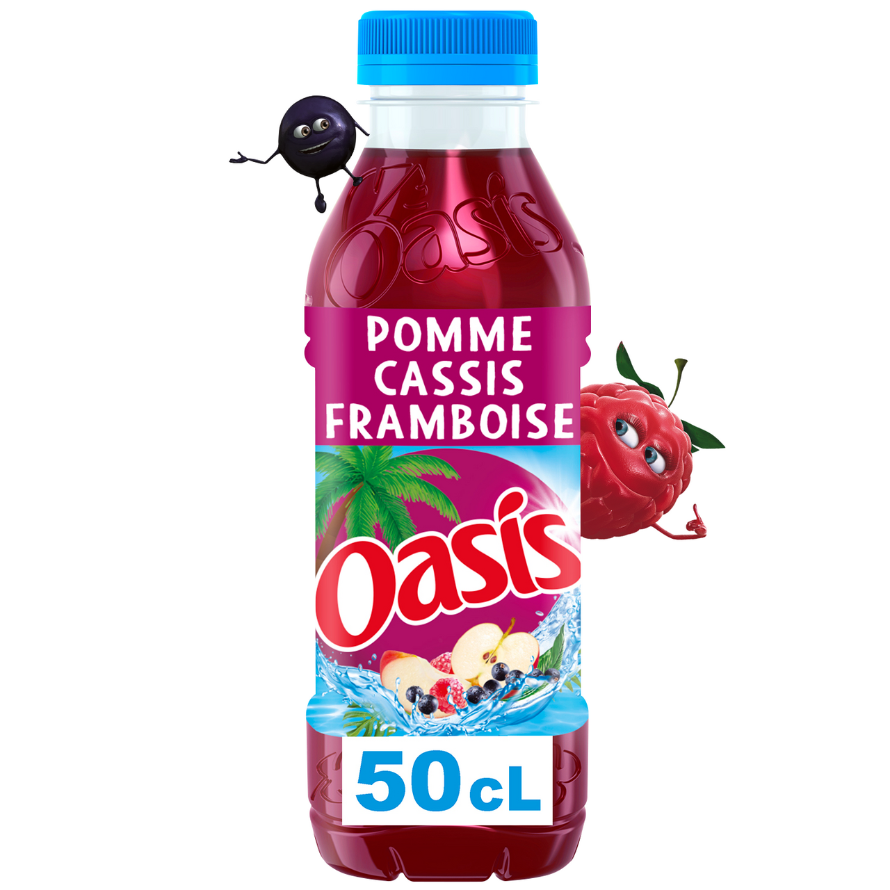Oasis Pomme Cassis Framboise 50 cl PET