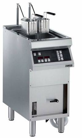 Cuiseur à pâtes électrique 20 L avec relevage automatique sur soubassement fermé Zanussi - 372100
