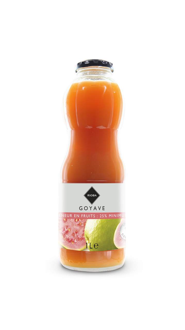 RIOBA Nectar de goyave 1 L verre perdu