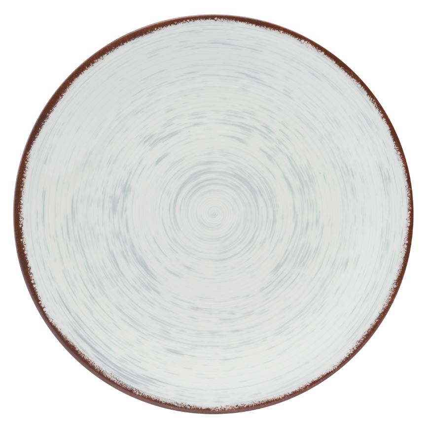 Assiette de présentation Emulsion perle 31 cm Sarreguemines