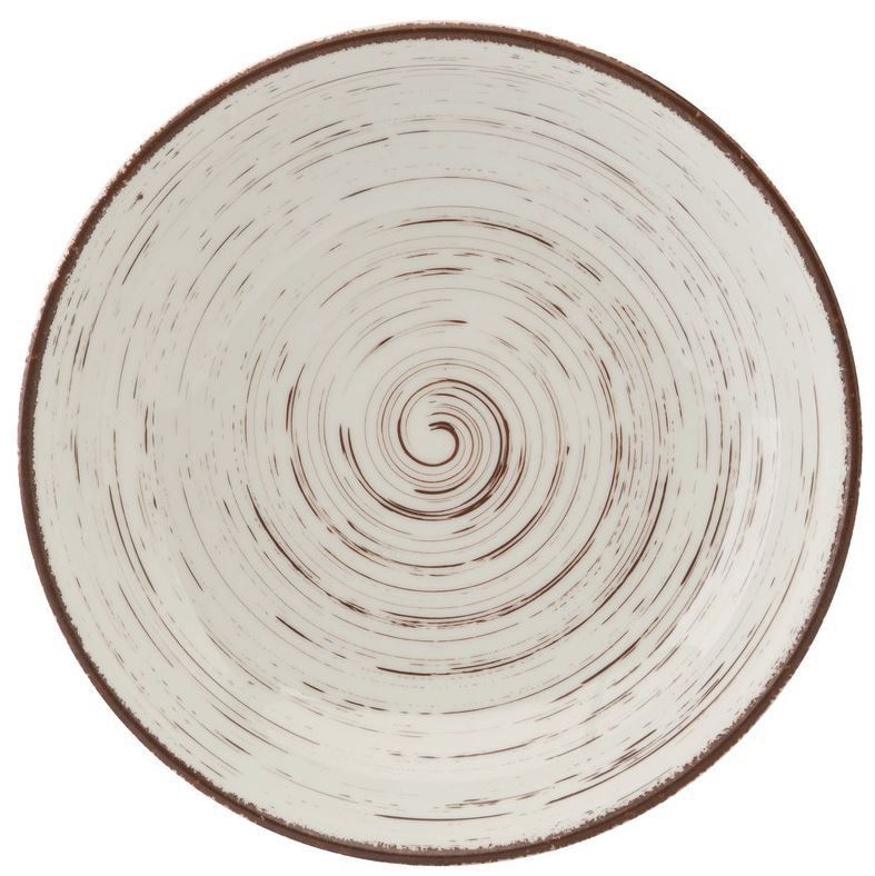 Assiette calotte Emulsion balsamique 21 cm Sarreguemines