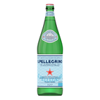 S.pellegrino Eau minérale naturelle gazeuse 1 L verre consigné