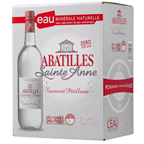 Abatille Saint Anne Eau minérale naturelle gazeuse Saint Anne 1 L PET