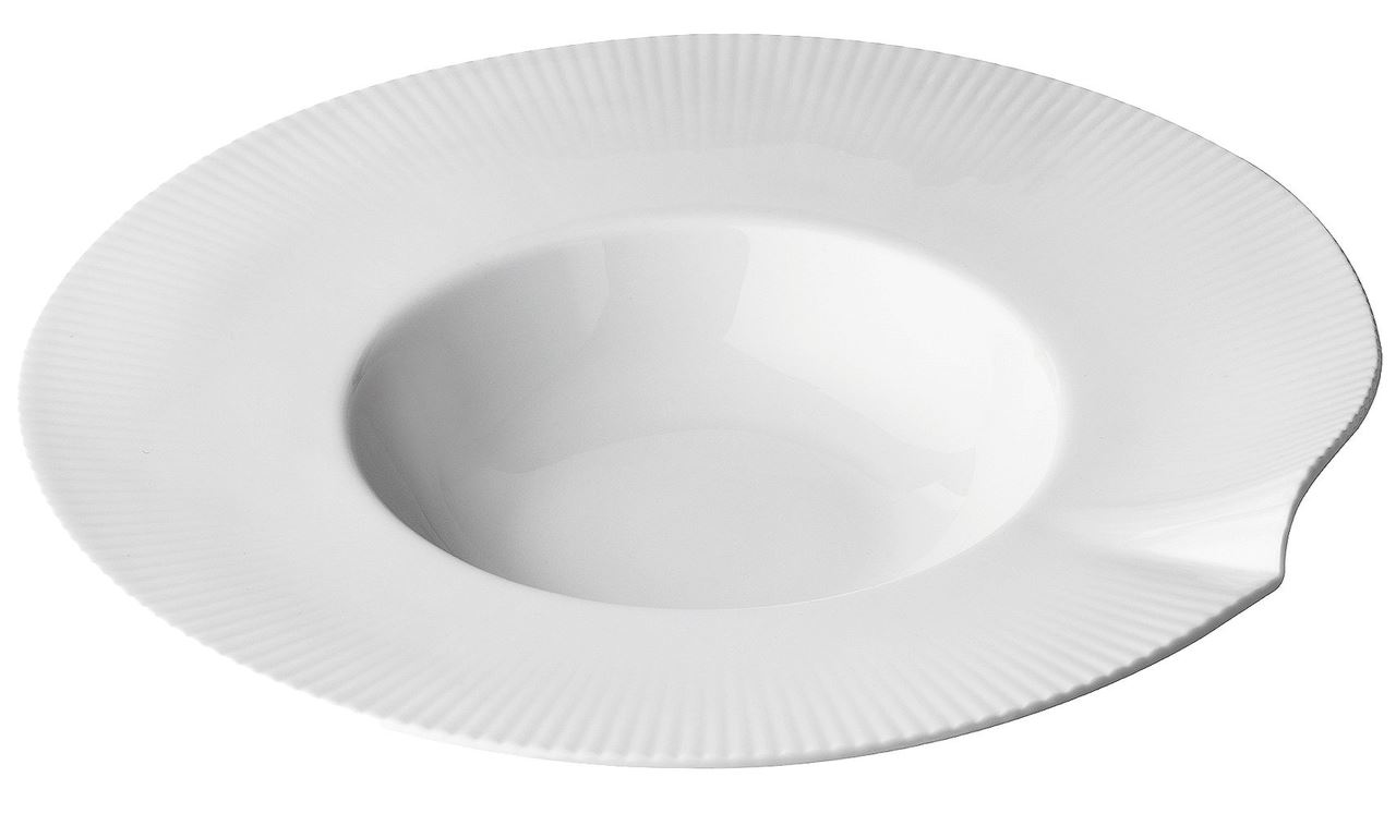Assiette creuse Canopée blanc 26.5 cm Pillivuyt