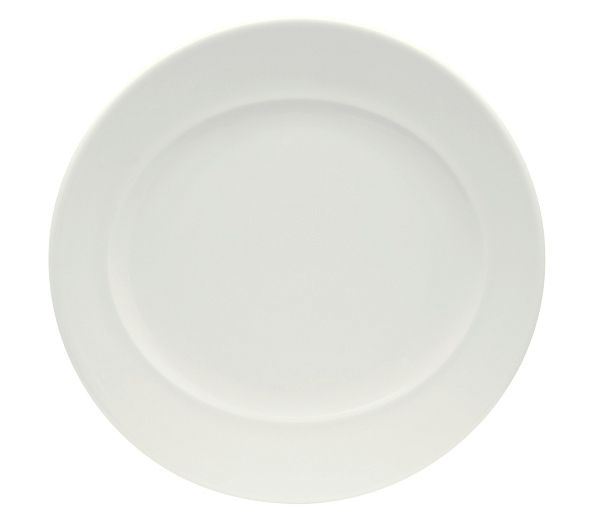 Assiette plate ronde Gourmet blanc 22.7 cm In Situ