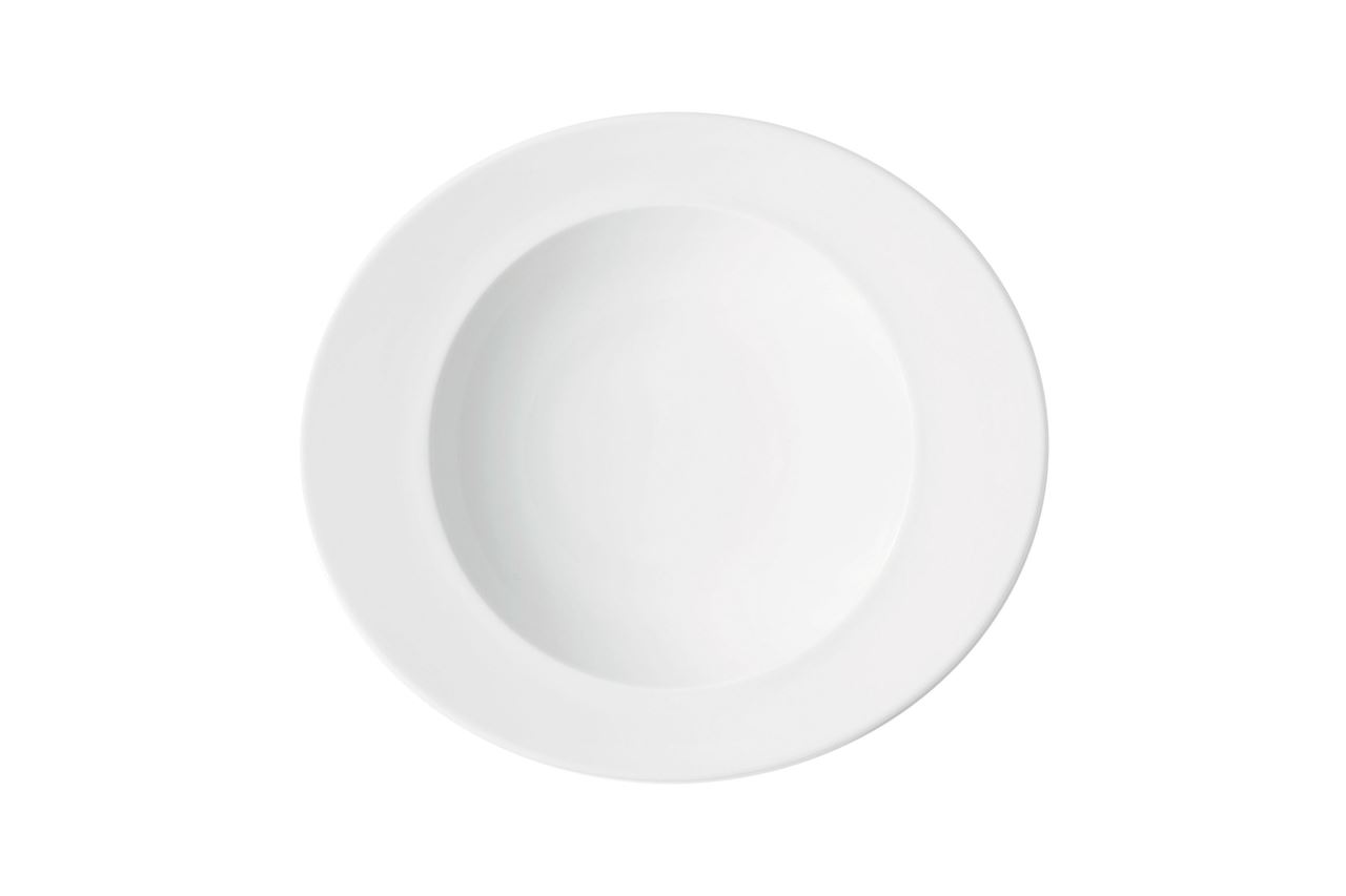 Assiette creuse Gourmet blanc 27 cm In Situ