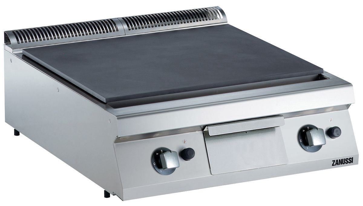 Plaque de mijotage à gaz top acier de 800 mm Zanussi - 392023