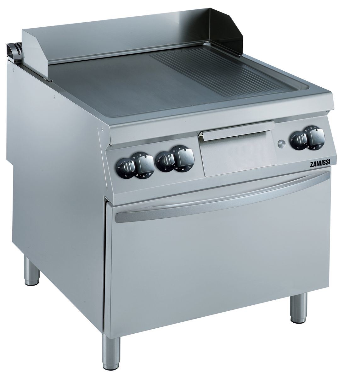 Plaque à snacker inclinée sur four convection gaz 800 mm Zanussi - 392060