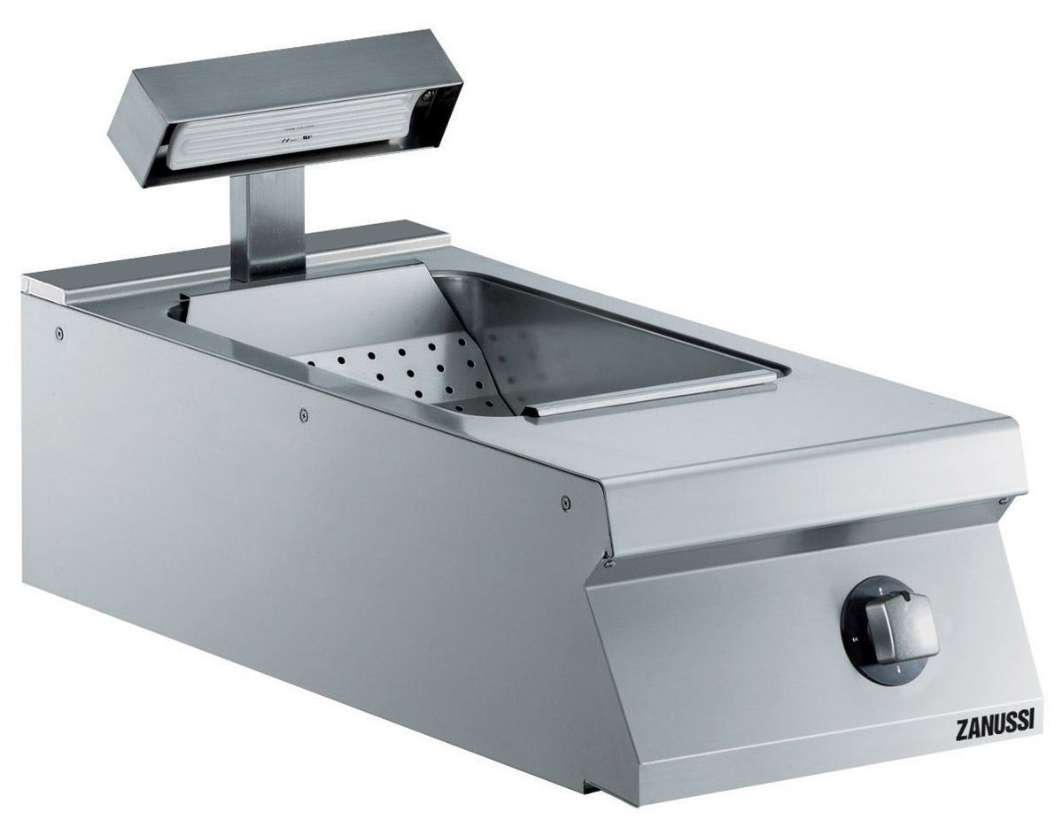 Chauffe frites 1 cuve et 1 bac GN1/1 Zanussi - 392098