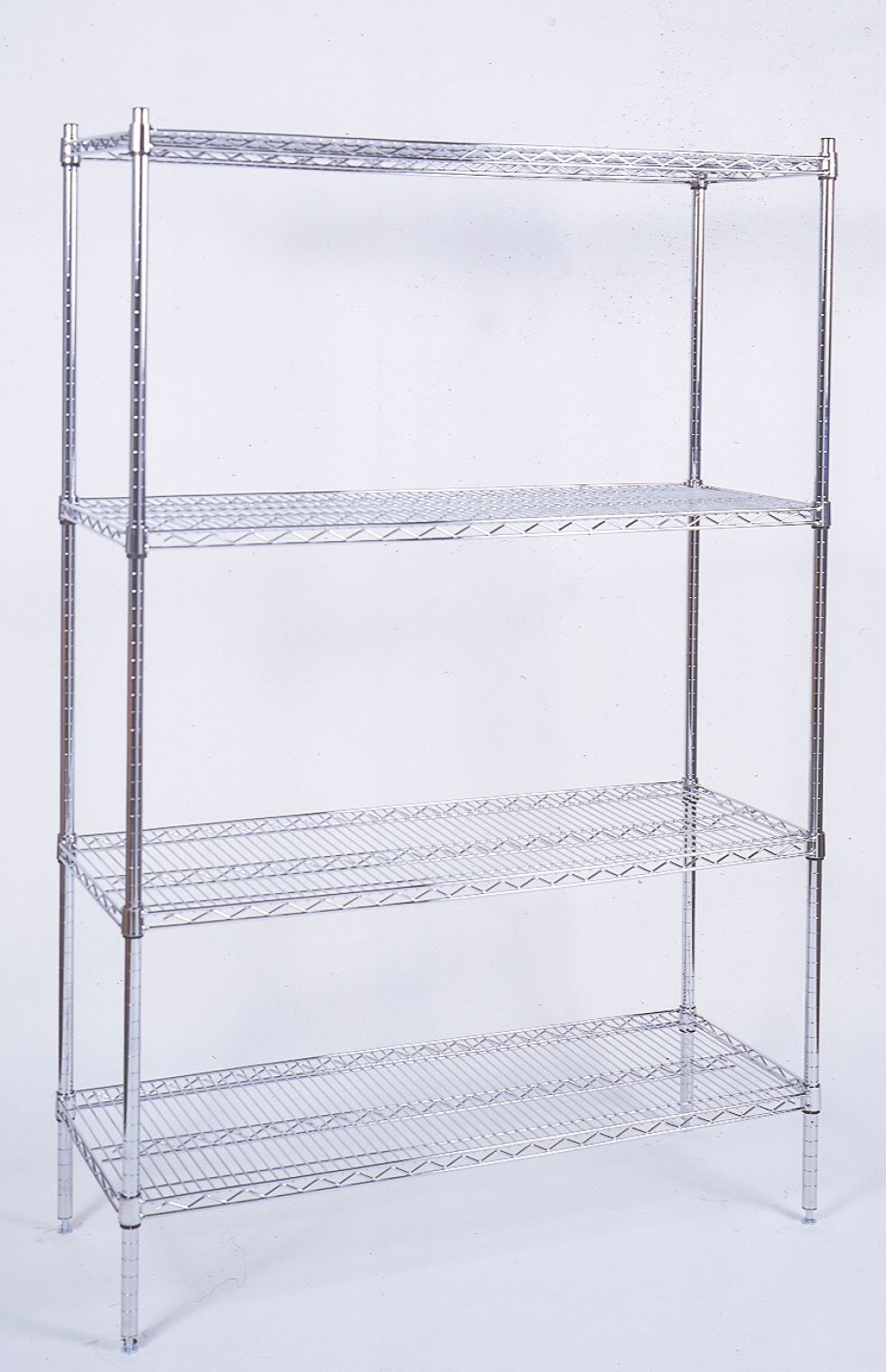 Kit 4 pieds et 4 tablettes pour chambre froide longueur 110 A.C.L - K14/110