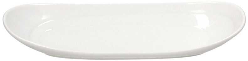 Assiette plate ovale Gourmet blanc 30 x 11 cm Tognana Porcellane