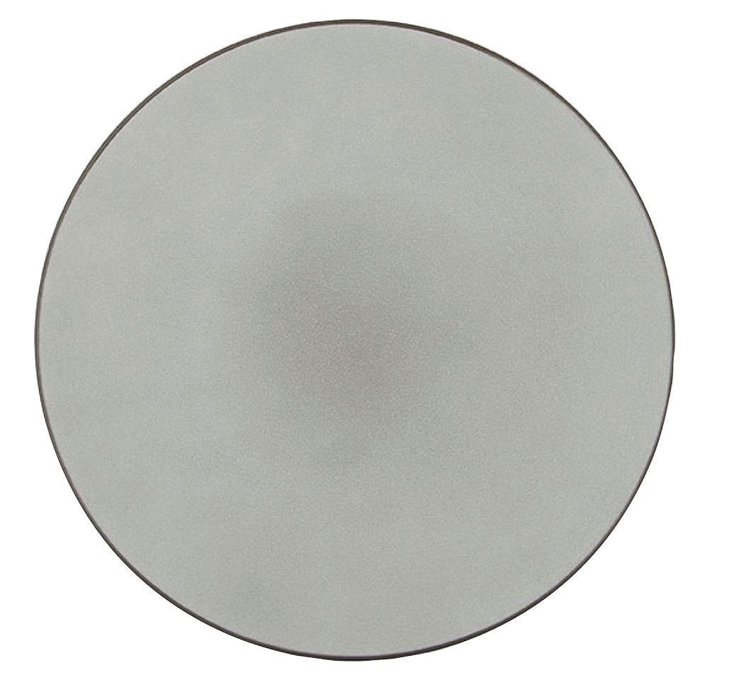 Assiette de présentation Equinoxe blanc poivre 31.5 cm Revol