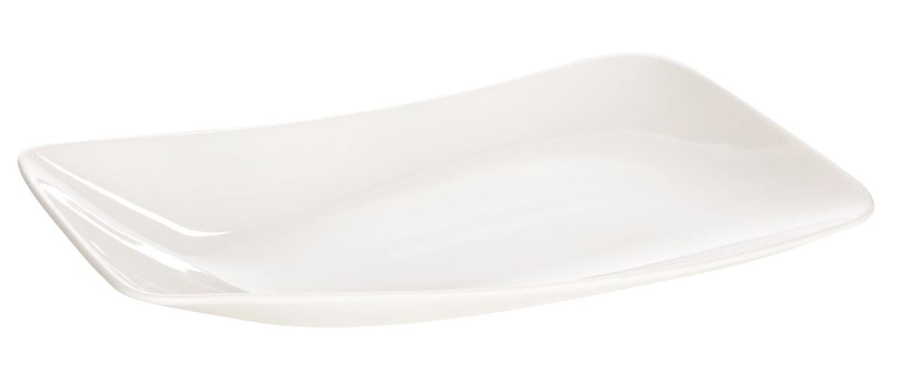 Assiette plate rectangle Futuro ivoire 29 x 15.5 cm Cosy for Pro