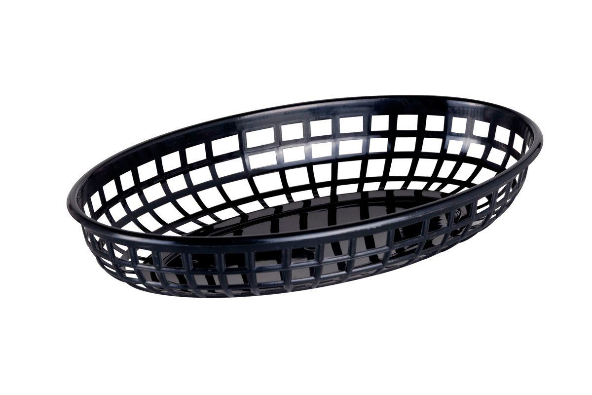 Panier à snacking noir 23 x 14 cm x 6