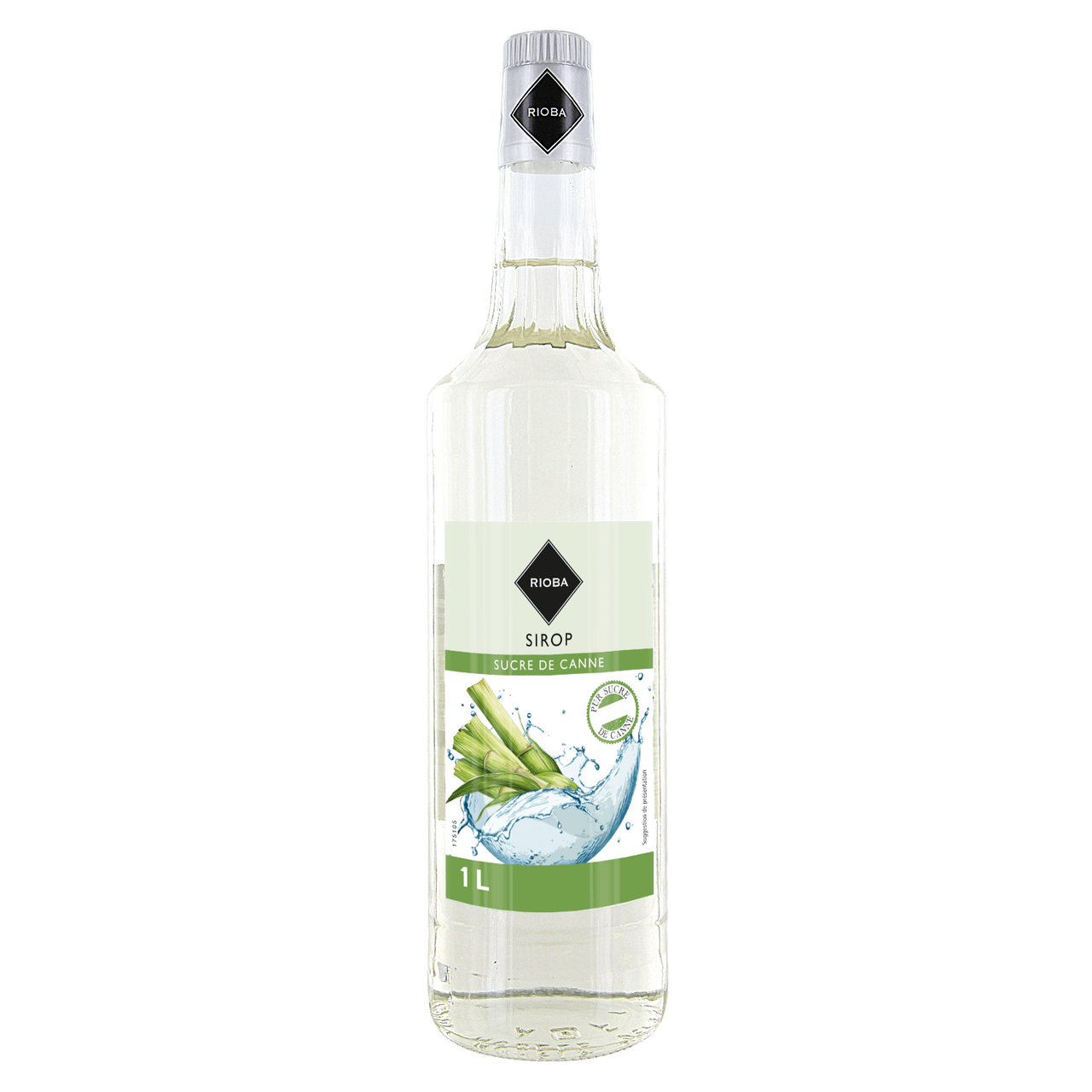 RIOBA Sirop de sucre de canne 1 L verre perdu