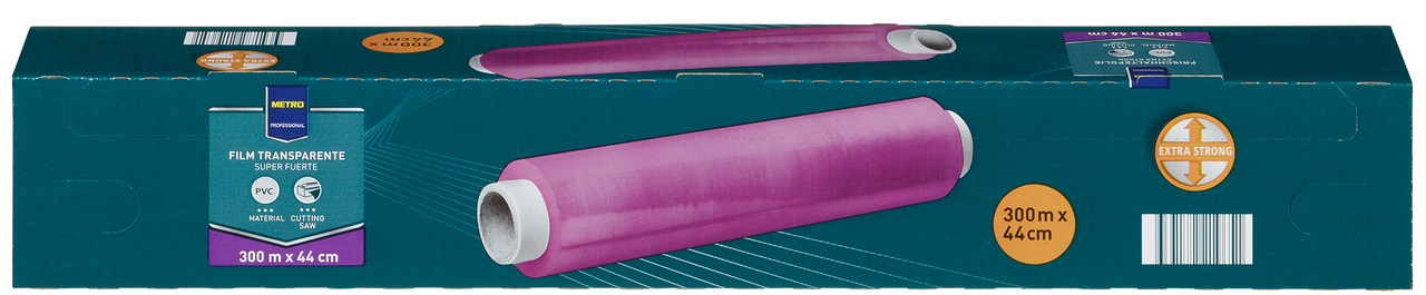 METRO PROFESSIONAL Film alimentaire Premium 44 cm x 300 m