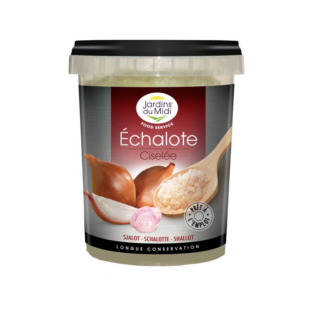 Jardins du Midi Echalote ciselée UE 450 g