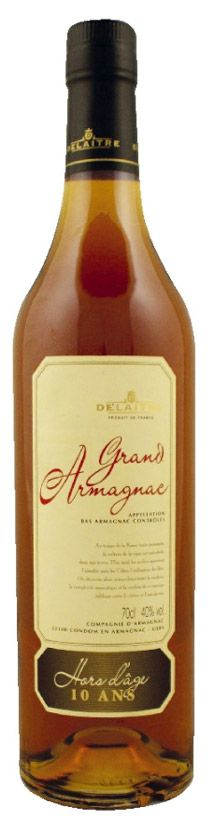 DELAITRE Grand Armagnac 10 ans 40° 70 cl