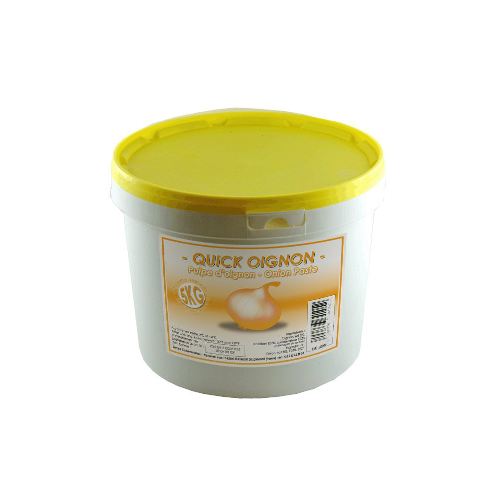 Pulpe d'oignon seau France 5 kg