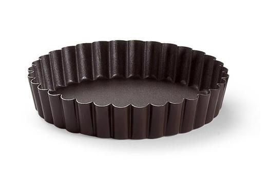 Moule anti-adhérent tartelette ronde cannelée 8 cm x 12 Gobel