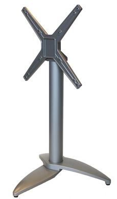 Pied de table central abattant Leaf 3 branches silver SM France - 049861