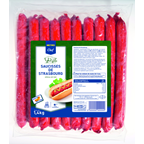 Saucisses de Strasbourg pour hot-dog 1.4 kg METRO Chef