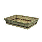 aro Corbeille à pain bambou rectangle Tarko 33 x 23 cm x 4