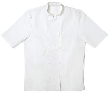 Veste de cuisine manches courtes blanc H-Line T.L