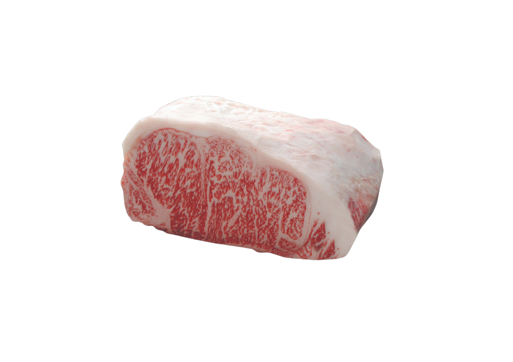 1/3 Faux-filet de Wagyu semi paré sous vide Japon