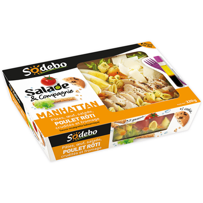 Salade Manhattan 320 G Sodebo Metro