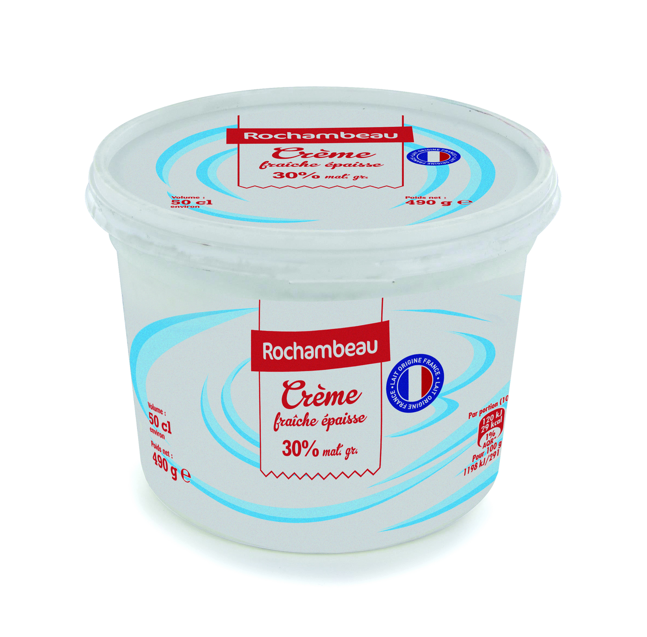 Rochambeau Crème fraîche 30% 50 cl