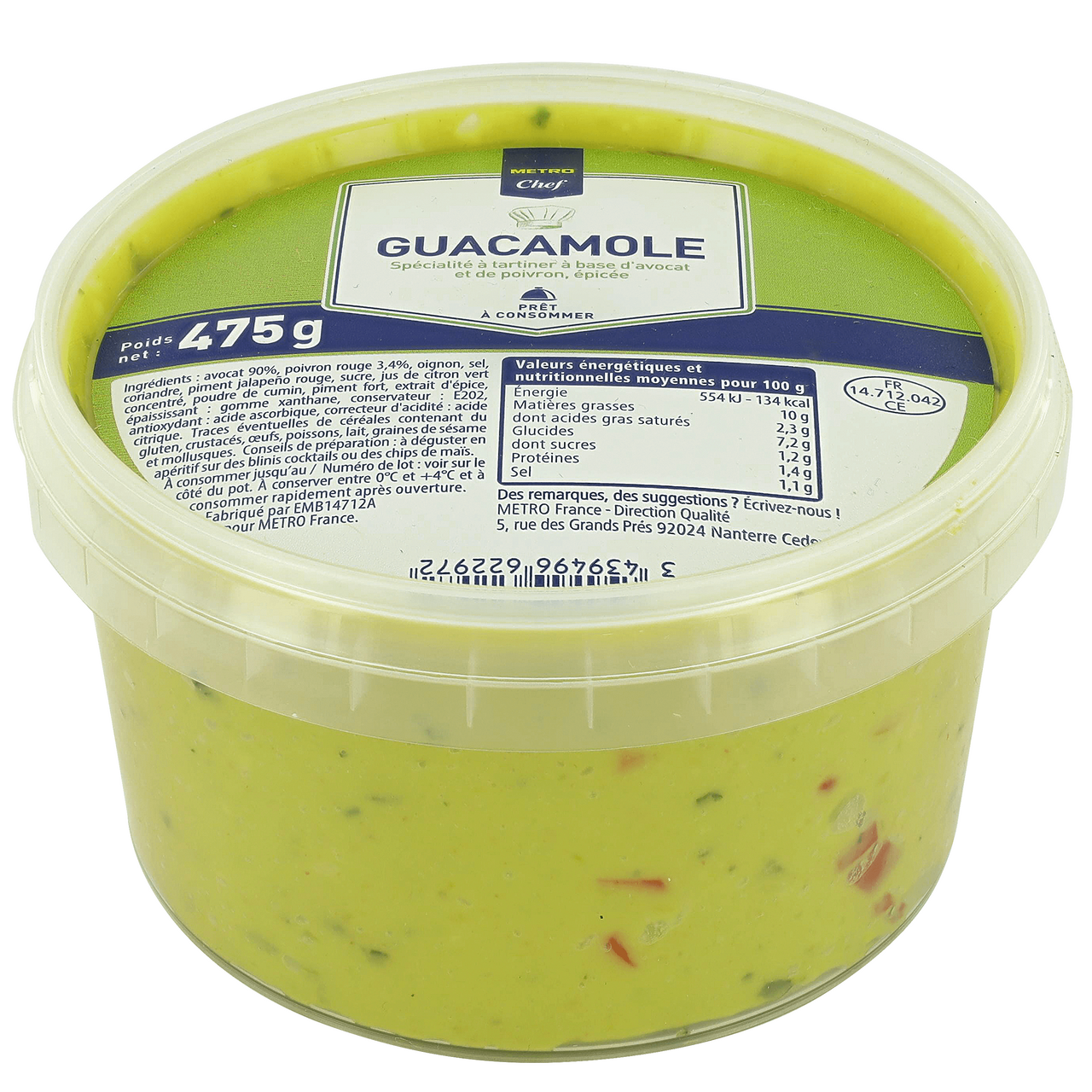 METRO Chef Guacamole 475 g 