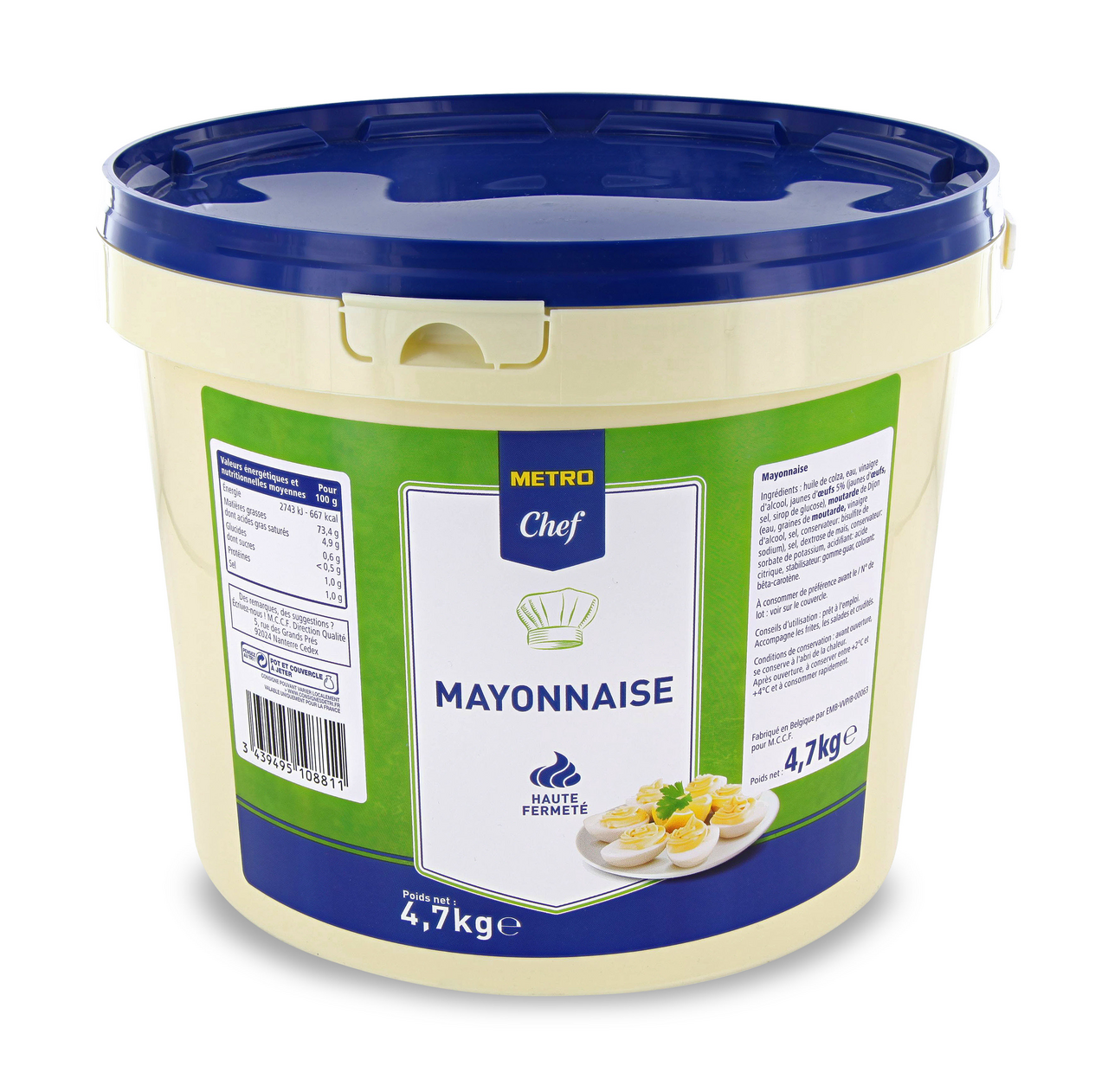 METRO Chef Mayonnaise haute fermeté 4.7 kg