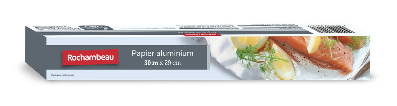 Rouleau aluminium 30 m x 29 cm (vendu par 4)