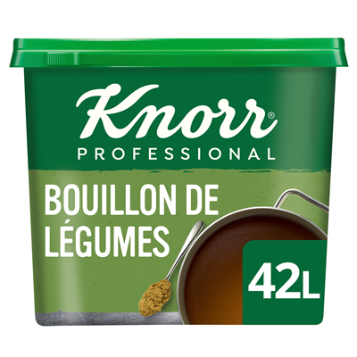 Bouillon de légumes déshydratés 1,2 Kg jusqu'à 60 L Knorr