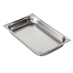 METRO PROFESSIONAL Bac gastro inox GN 1/1 H.6.5 cm plein sans anses