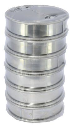 Cercle à tarte inox rond 7 cm H.2 cm x 6 Gobel