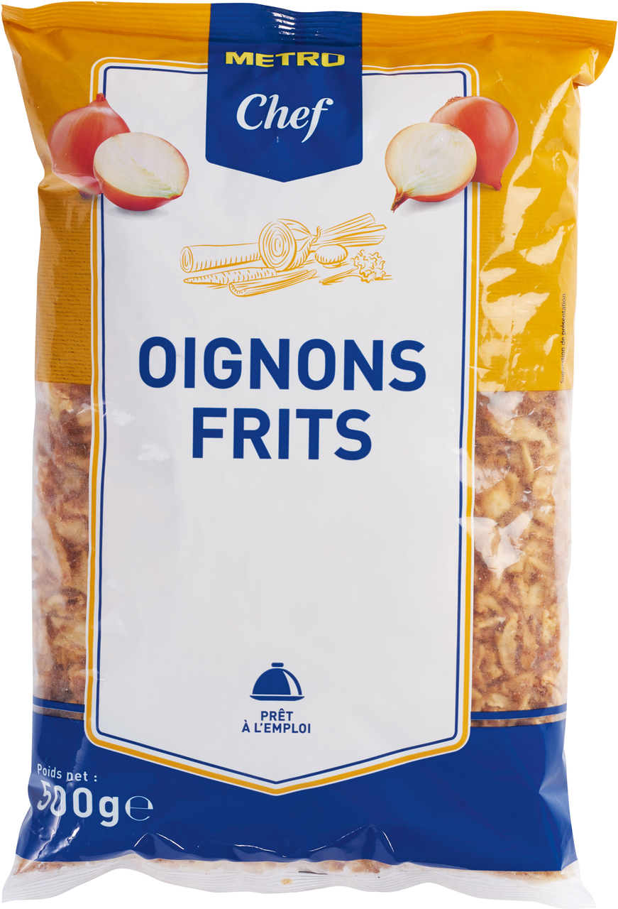 METRO Chef Oignons frits 500 g
