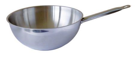 Wok inox 30 cm