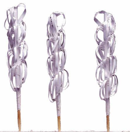 100 hatelets blanc sans faveur