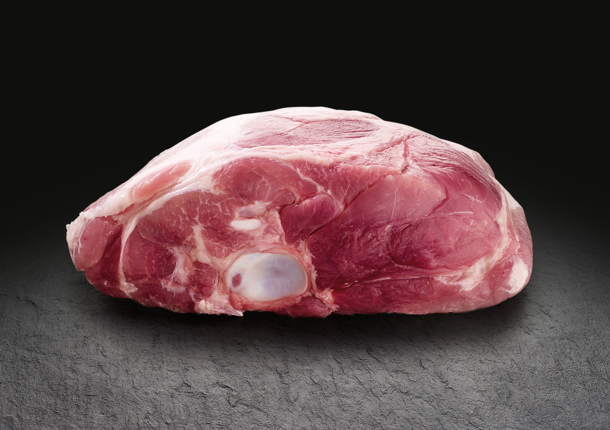 Palette de porc avec os sous vide France 