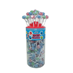 Vidal Sucettes tache langue tubo 150 pièces soit 1.3 kg