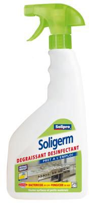 Dégraissant désinfectant Soligerm 750 ml Solipro