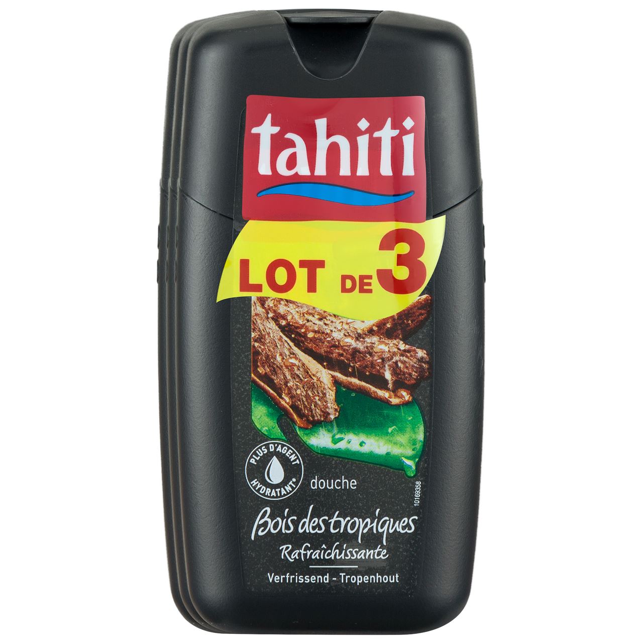 Gel douche bois des tropiques 250 ml x 3 Tahiti
