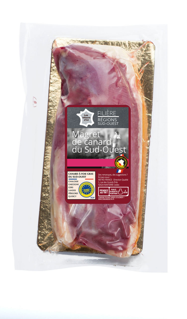 METRO Chef Magret de canard IGP Sud-Ouest sous-vide France