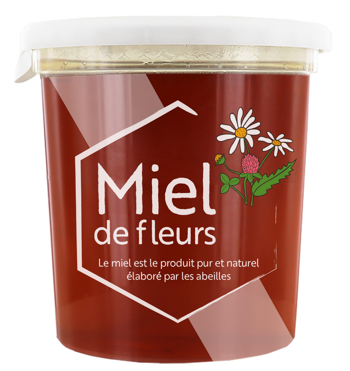 Miel de fleurs pot 1 kg 