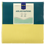 METRO PROFESSIONAL Serviette Airlaid jaune 40 x 40 cm x 60