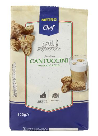 METRO Chef Biscuit cantuccini aux amandes 500 g